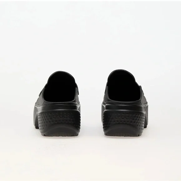 Crocs Stomp Black Loafer M6 W8 - Picture 6 of 6